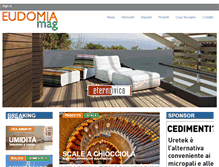 Tablet Screenshot of eudomia.com
